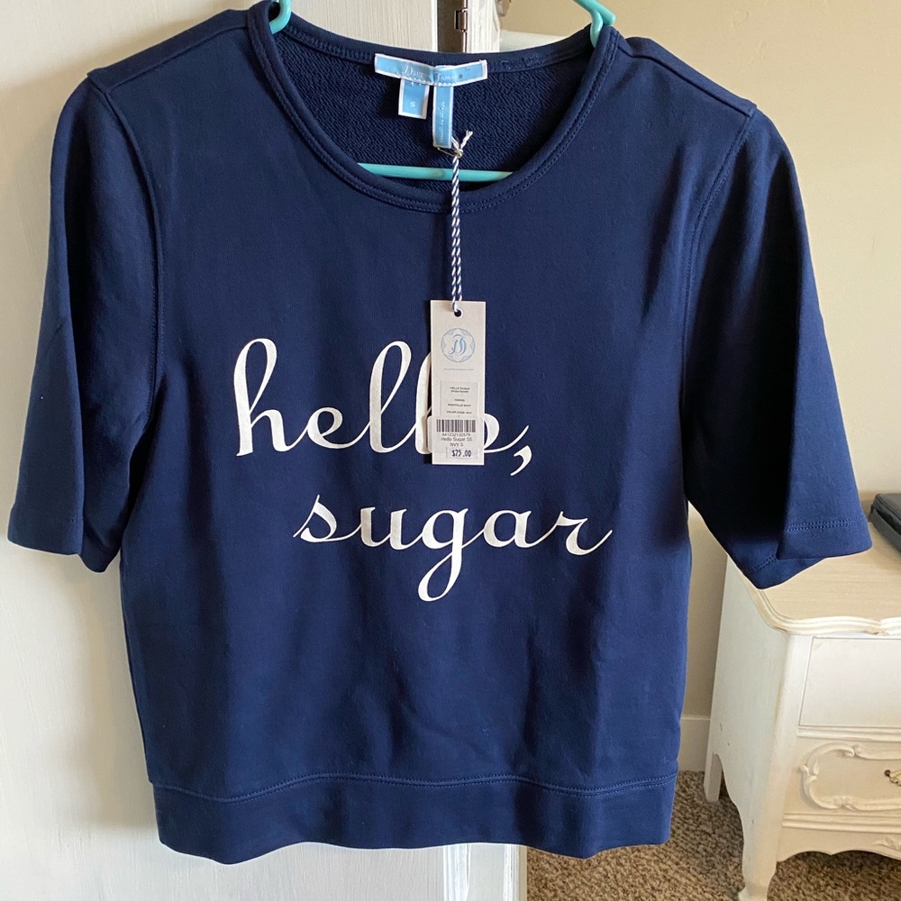 NWT *** Draper James*** Hello Sugar Sweatshirt